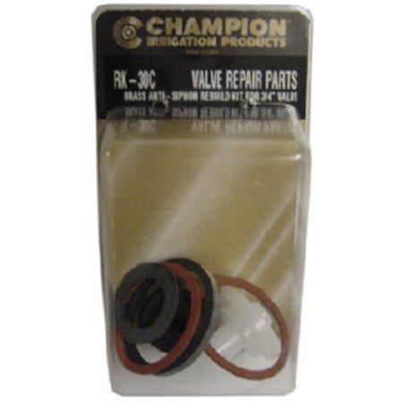 CHAMPION IRRIGATION RK-30C .75 in. Anti-Siphon Valve Repair Kit CH577490